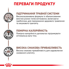 Вологий корм для дорослих котів ROYAL CANIN GASTRO-INTESTINAL MODERATE CALORIE CAT 85г x 12 шт.